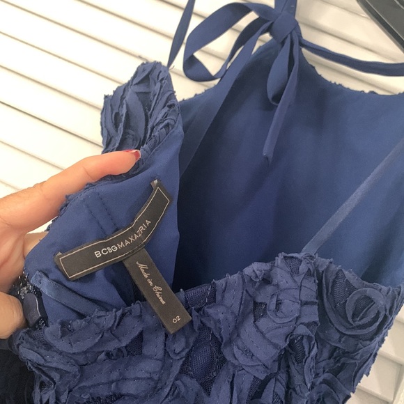 BCBG Blue Evening Dress in Size 2 - Picture 6 of 10